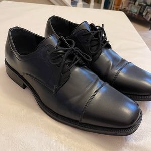 Alfani Mens black Cap Tip dress shoes